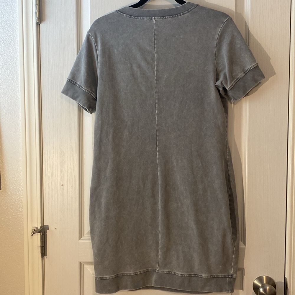William Rast "Evie" Sweatshirt  Gray Knit Pullover Dress EUC - Picture 7 of 10